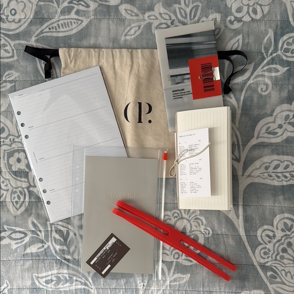 Cloth & Paper Items from May Sub Box